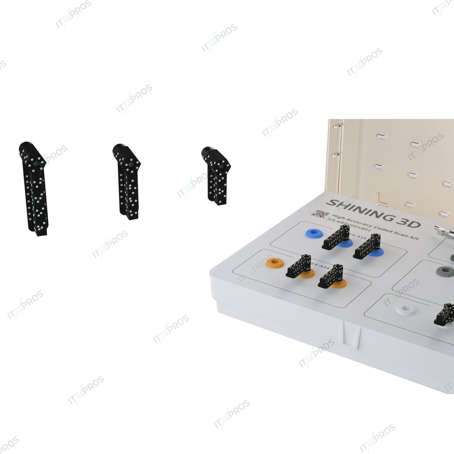 Shining 3D Cap Scanbody High Accuracy Coded Scanbody (12 pcs)